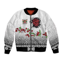 Fiji Heart Tribal Personalised Bomber Jacket Polynesian Patterns