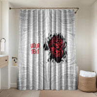 New Zealand Maori Heart Tribal Personalised Bathroom Set Polynesian Patterns