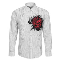 New Zealand Maori Heart Tribal Personalised Family Matching Summer Maxi Dress and Hawaiian Shirt Polynesian Patterns