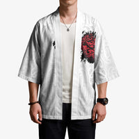 New Zealand Maori Heart Tribal Personalised Kimono Polynesian Patterns
