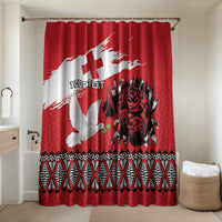 Tonga Heart Tribal Personalised Bathroom Set Polynesian Patterns
