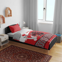 Tonga Heart Tribal Personalised Bedding Set Polynesian Patterns
