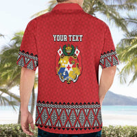 Tonga Heart Tribal Personalised Hawaiian Shirt Polynesian Patterns
