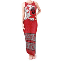 Tonga Heart Tribal Personalised Tank Maxi Dress Polynesian Patterns