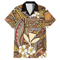 Personalised Hawaii Tribal Humpback Whale Hawaiian Shirt Melemele Hibiscus Seamless Pattern