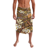 Personalised Hawaii Tribal Humpback Whale Lavalava Melemele Hibiscus Seamless Pattern
