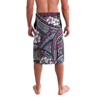 Personalised Hawaii Tribal Humpback Whale Lavalava Poni Hibiscus Seamless Pattern