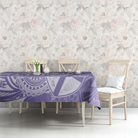 Custom Indo Fijians Tablecloth Fiji ke Hindustani Polyneisan Paisley Purple Style