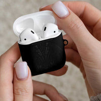 Queensland Maori Rugby Nga Hau e Wha AirPods Case Black Motif LT9 - Polynesian Pride