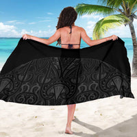 Queensland Maori Rugby Nga Hau e Wha Sarong Black Motif
