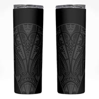 Queensland Maori Rugby Nga Hau e Wha Skinny Tumbler Black Motif