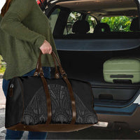 Queensland Maori Rugby Nga Hau e Wha Travel Bag Black Motif - Polynesian Pride