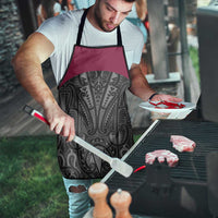 Queensland Maori Rugby Nga Hau e Wha Apron Maroon Motif LT9 - Polynesian Pride
