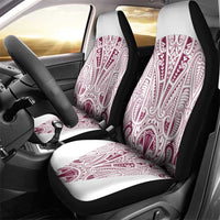 Queensland Maori Rugby Nga Hau e Wha Car Seat Cover White Motif