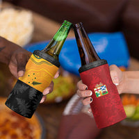 Custom British Lions-AUNZ 4 in 1 Can Cooler Tumbler Australia-New Zealand Indigenous Motif