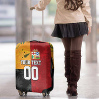 Custom British Lions-AUNZ Luggage Cover Australia-New Zealand Indigenous Motif