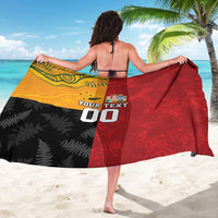 Custom British Lions-AUNZ Sarong Australia-New Zealand Indigenous Motif