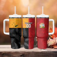 Custom British Lions-AUNZ Tumbler With Handle Australia-New Zealand Indigenous Motif