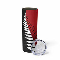 Custom British Lions New Zealand Skinny Tumbler Half Black Fern