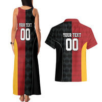 Custom British Lions New Zealand Couples Matching Tank Maxi Dress and Hawaiian Shirt Sporty Style