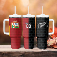 Custom British Lions New Zealand Tumbler With Handle Sporty Style