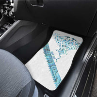 Kahui Whetu Paua shell Kowhaiwhai Taniko Personalised Car Mats Manta Ray Shark-Turtle Maori Tribal Style
