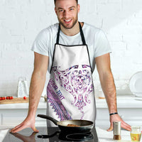 Mawhero Paua shell Kowhaiwhai Taniko Personalised Apron Manta Ray Shark-Turtle Maori Tribal Style