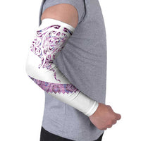 Mawhero Paua shell Kowhaiwhai Taniko Personalised Arm Sleeves Manta Ray Shark-Turtle Maori Tribal Style