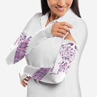 Mawhero Paua shell Kowhaiwhai Taniko Personalised Arm Sleeves Manta Ray Shark-Turtle Maori Tribal Style