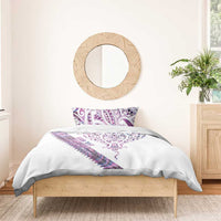 Mawhero Paua shell Kowhaiwhai Taniko Personalised Bedding Set Manta Ray Shark-Turtle Maori Tribal Style LT9 - Polynesian Pride