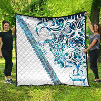 Kahui Whetu Paua shell Kowhaiwhai Taniko Personalised Quilt Turtle Tattoo Maori Tribal Style LT9 - Polynesian Pride