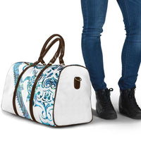 Kahui Whetu Paua shell Kowhaiwhai Taniko Personalised Travel Bag Turtle Tattoo Maori Tribal Style