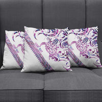 Mawhero Paua shell Kowhaiwhai Taniko Personalised Pillow Cover Turtle Tattoo Maori Tribal Style
