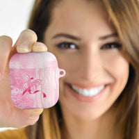 Breast Cancer Awareness AirPods Case Maile Pikake Lokelani Crown Flower Lei Inspired LT9 - Polynesian Pride