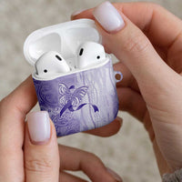 Epilepsy Awareness AirPods Case Maile Pikake Lokelani Crown Flower Lei Inspired LT9 - Polynesian Pride