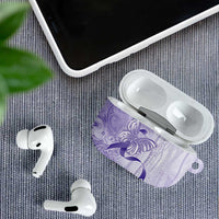 Epilepsy Awareness AirPods Case Maile Pikake Lokelani Crown Flower Lei Inspired LT9 - Polynesian Pride