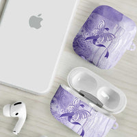 Epilepsy Awareness AirPods Case Maile Pikake Lokelani Crown Flower Lei Inspired LT9 - Polynesian Pride