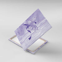 Epilepsy Awareness Canvas Wall Art Maile Pikake Lokelani Crown Flower Lei Inspired
