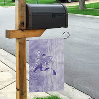 Epilepsy Awareness Garden Flag Maile Pikake Lokelani Crown Flower Lei Inspired