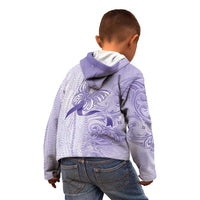 Epilepsy Awareness Kid Hoodie Maile Pikake Lokelani Crown Flower Lei Inspired