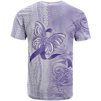Epilepsy Awareness T Shirt Maile Pikake Lokelani Crown Flower Lei Inspired LT9 - Polynesian Pride