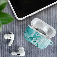 PTSD Awareness AirPods Case Maile Pikake Lokelani Crown Flower Lei Inspired LT9 - Polynesian Pride