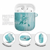 PTSD Awareness AirPods Case Maile Pikake Lokelani Crown Flower Lei Inspired LT9 - Polynesian Pride
