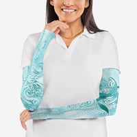 PTSD Awareness Arm Sleeves Maile Pikake Lokelani Crown Flower Lei Inspired LT9 - Polynesian Pride