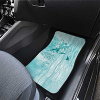 PTSD Awareness Car Mats Maile Pikake Lokelani Crown Flower Lei Inspired LT9 - Polynesian Pride
