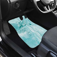 PTSD Awareness Car Mats Maile Pikake Lokelani Crown Flower Lei Inspired LT9 - Polynesian Pride