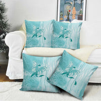 PTSD Awareness Pillow Cover Maile Pikake Lokelani Crown Flower Lei Inspired LT9 - Polynesian Pride