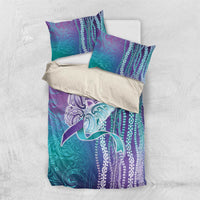 Suicide Prevention Awareness Bedding Set Maile Pikake Lokelani Crown Flower Lei Inspired LT9 US Twin 172cm x 218cm Multicolor - Polynesian Pride