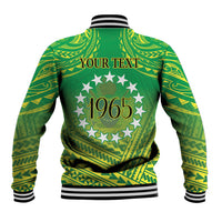 Cook Islands Constitution Day Baseball Jacket Kuki Airani Since 1965 LT9 - Polynesian Pride