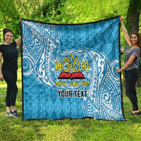 Personalised Tonga Lavengamalie College Quilt Since 1980 Special Kupesi Pattern